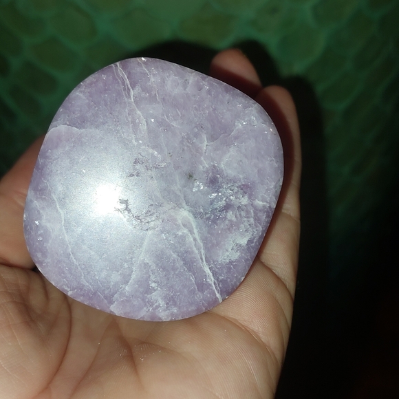 Lepidolite Freeform Polished Boulder - Picture 7 of 9